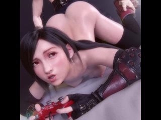 hentai porn sex fuck oppai chan tifa from the game final fantasy vii remake