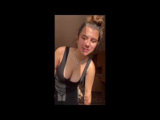 polina 18 years old busty tik-toker (blowjov, hand jov, porno, cum, big tits, amazing boobs, cum)